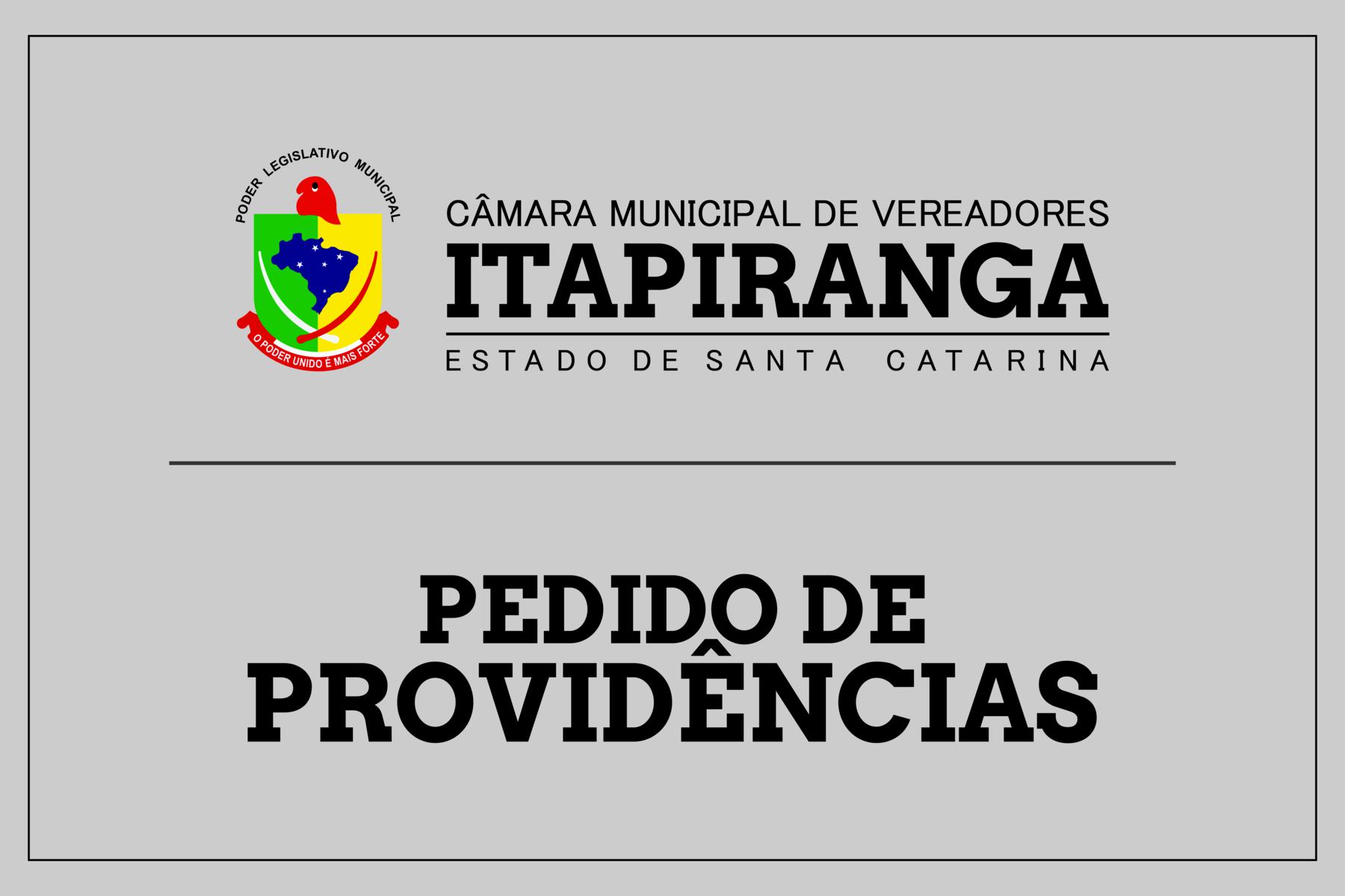 Dois vereadores apresentaram pedidos de providências nesta semana