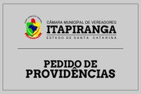 Dois vereadores apresentaram pedidos de providências nesta semana