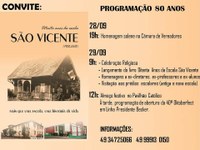 Câmara homenageia São Vicente nesta sexta-feira, às 19 horas