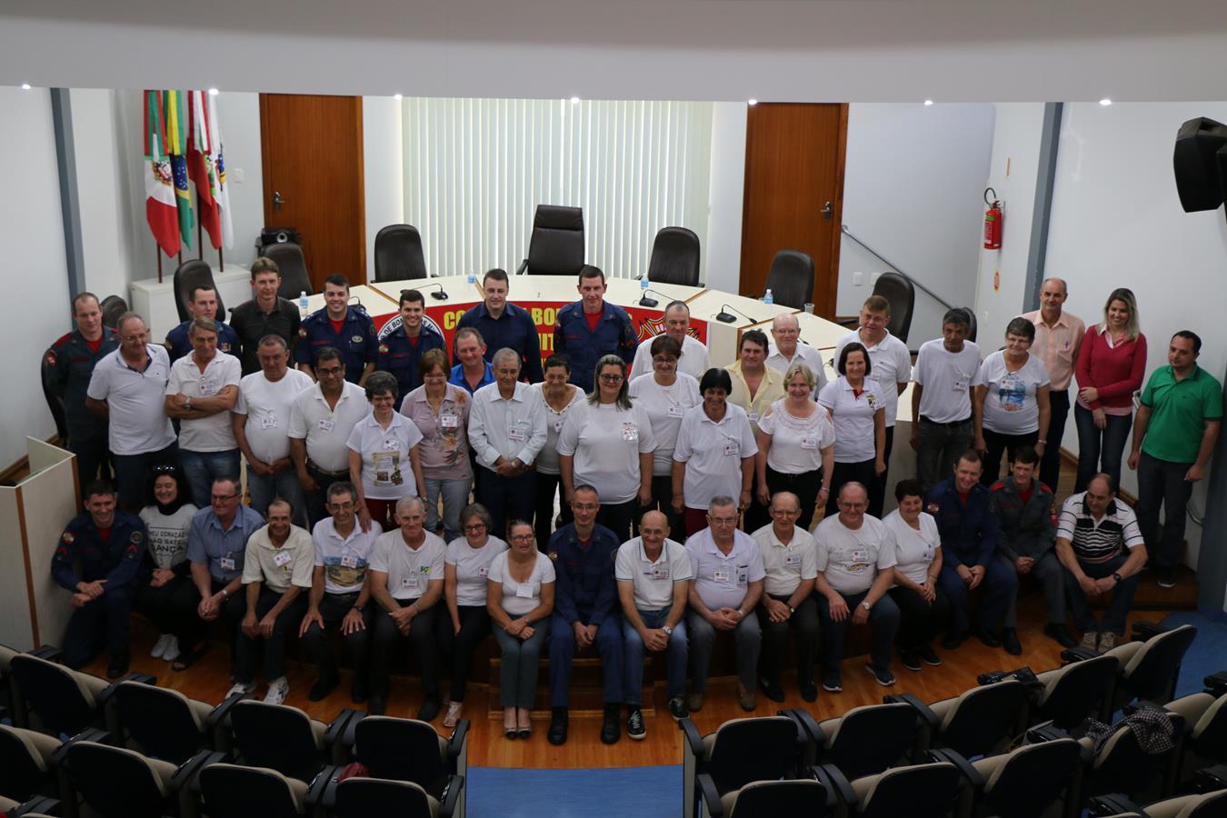 Realizada a aula inagural do Curso de Formação de Bombeiros da Melhor Idade