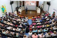 Palestra da Semana da Saúde é realizada no auditório do Poder Legislativo